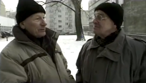 Zbigniew Bialczyk und Andrzej Branecki im Gespräch in "Zwei Balkone"