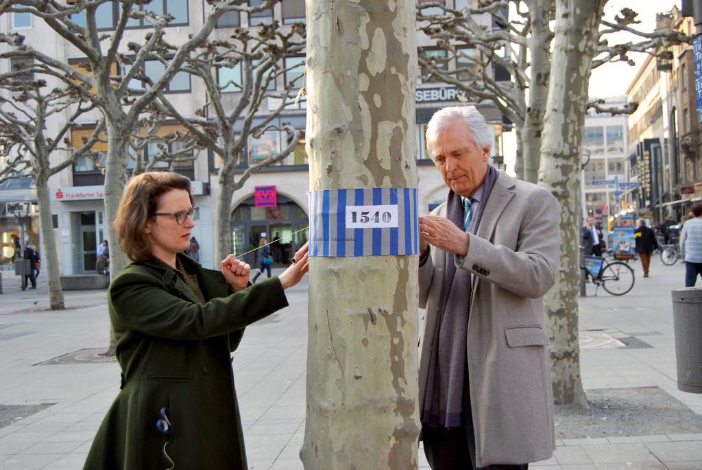 Stefanie Grohs mit dem Kulturdezernenten Prof. Felix Semmelroth 